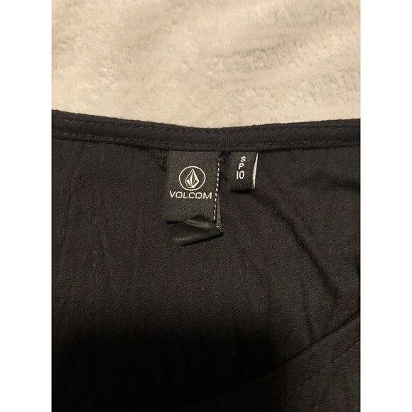 Volcom Little Black Dress Sz 10P coquette, clean girl, adventurecore Y2K - Picture 2 of 5